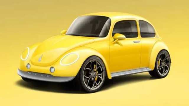 Milivié lanza una revisión del clásico de Volkswagen, un Beetle por medio millón de euros. (Foto: