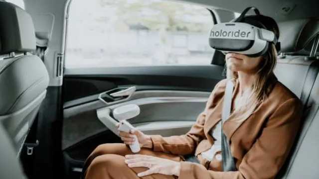 Audi apuesta por el entretenimiento virtual con Holoride.(Foto: Audi)